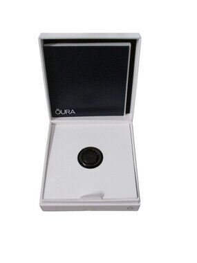 Oura Gen3 Heritage Black Wellness Ring US 9 With Charger & USB Cable Bluetooth